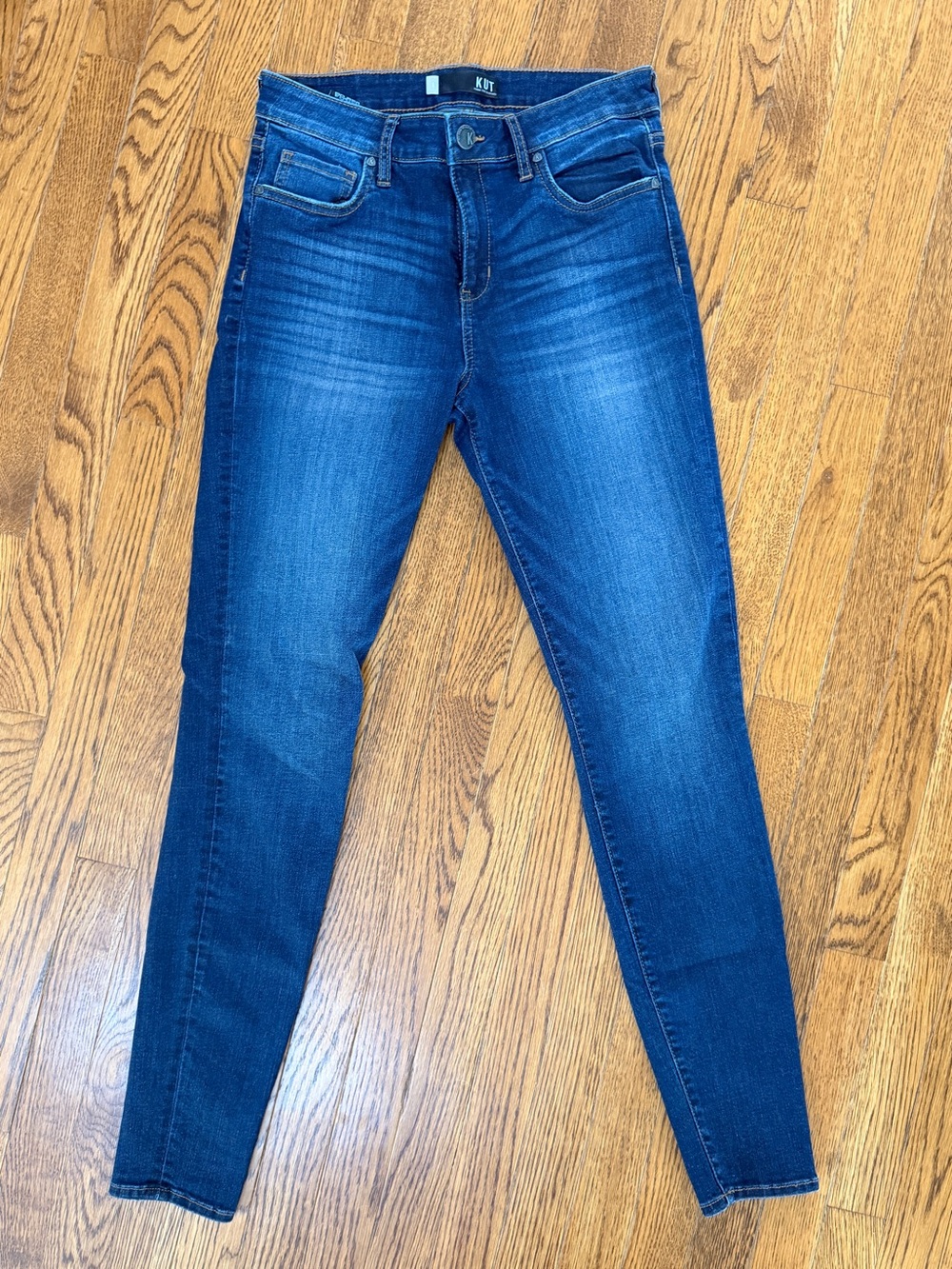 Kut from the Kloth Dark Blue Skinny Jeans